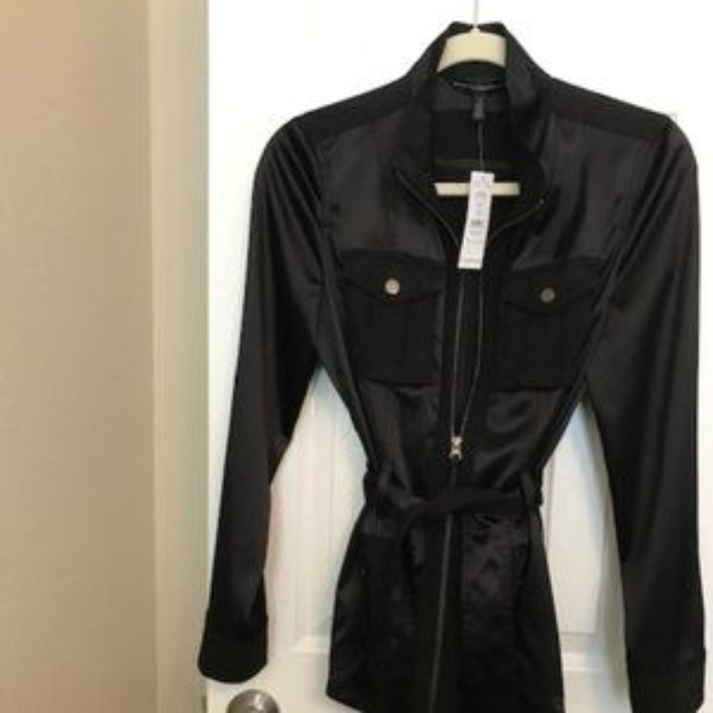 NWT WHBM Black Jacket 0